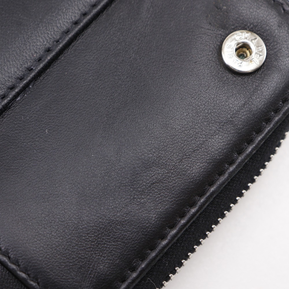 CHANEL Authentic Black Lambskin Leather Wallet - Picture 16 of 16